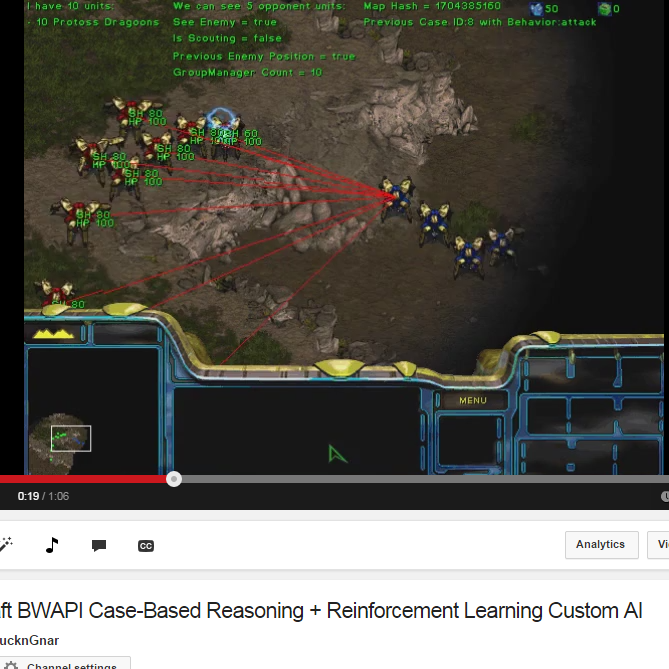 Starcraft AI Project Screenshot